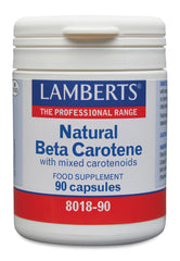 Lamberts Natuurlijke Beta-Caroteen 90.00 Capsules