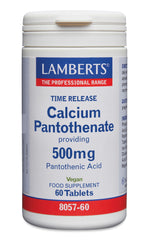 Lamberts Vitamine B5 (calcium pantothenaat) time release 60 Tabletten