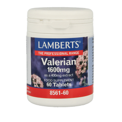 Lamberts Valeriaan 1600mg 60 Tabletten