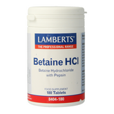 Lamberts Betaine HCL 324mg/Pepsine 5mg 180 Tabletten