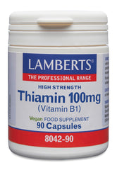 Lamberts Vitamine B1 100mg (thiamine) 90 Vegetarische capsules