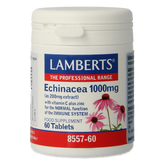 Lamberts Echinacea 1000mg met zink en vitamine C 60.00 Tabletten