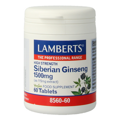 Lamberts Ginseng Siberisch 1500mg 60.00 Tabletten