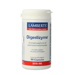 Lamberts Digestizyme spijsverteringsenzymen 100 Vegetarische capsules