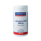 Lamberts L-Ornithine 500mg 60 Vegetarische capsules