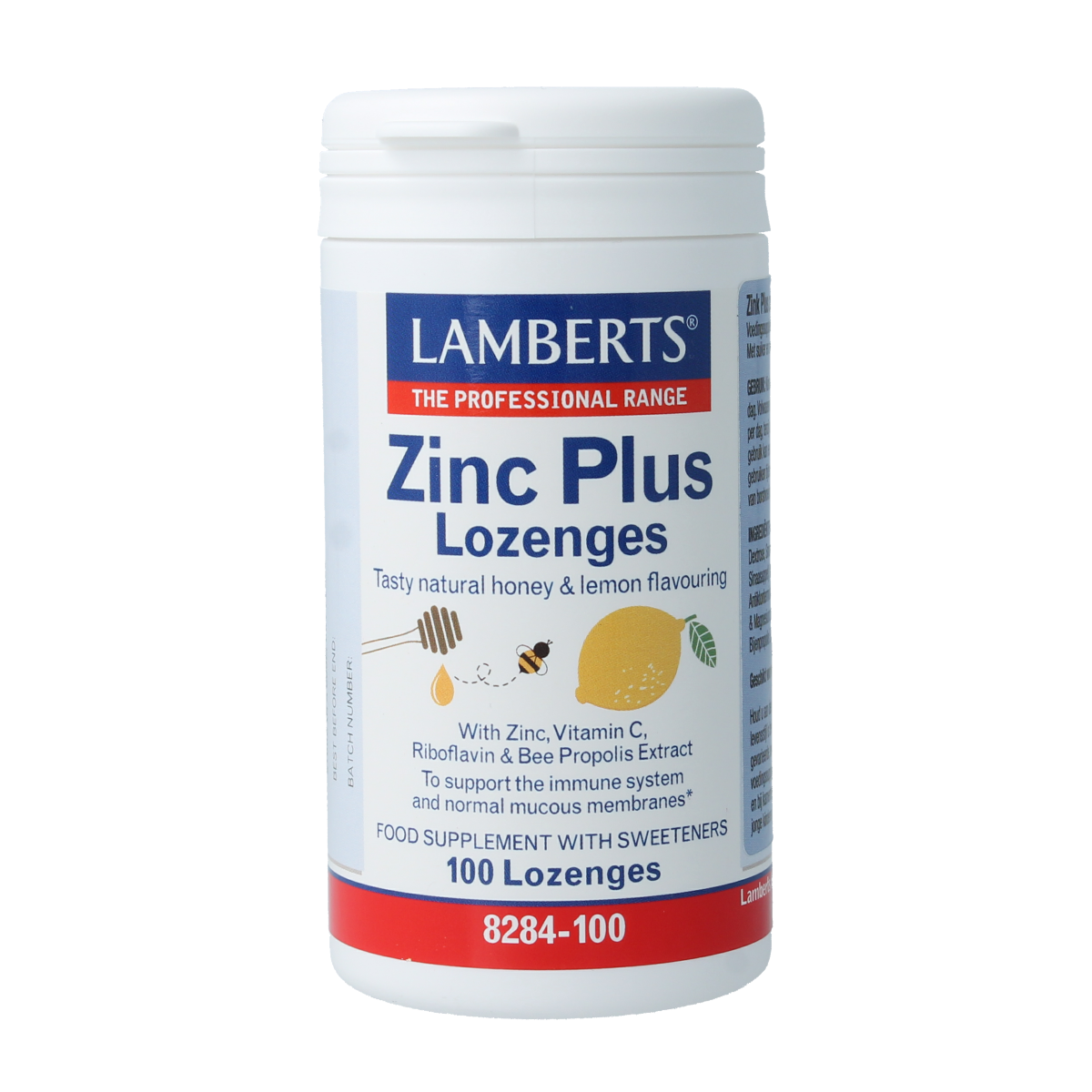Lamberts Zink (zinc) plus 100.00 Zuigtabletten