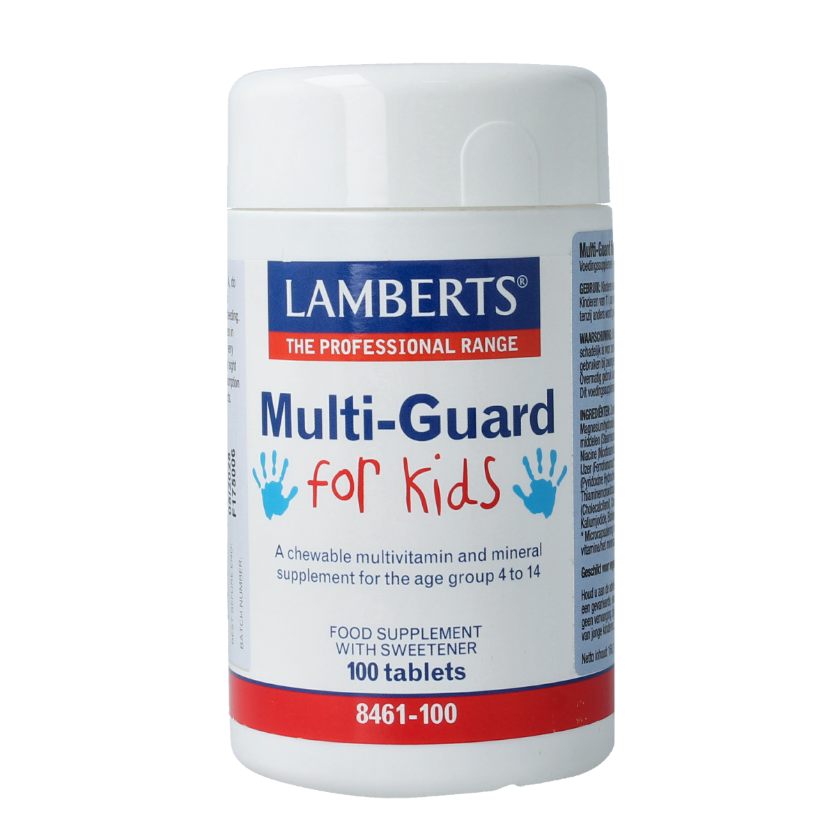 Lamberts Multi-Guard for kids multi kauwtabletten 100.00 Kauwtabletten