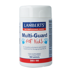 Lamberts Multi-Guard for kids multi kauwtabletten 100.00 Kauwtabletten