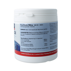 Lamberts Pure visolie 1100mg omega 3 180 Capsules