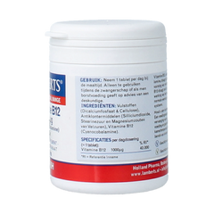 Lamberts Vitamine B12 1000mcg (cyanocobalamine) 60.00 Tabletten