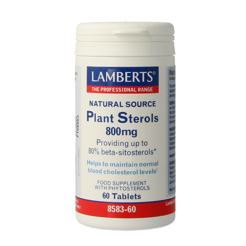 Lamberts Plant sterolen 800mg 60 Tabletten