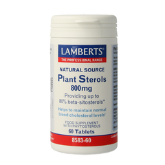 Lamberts Plant sterolen 800mg 60.00 Tabletten