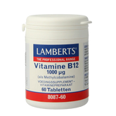 Lamberts Vitamine B12 methylcobalamine 1000mcg 60 Tabletten
