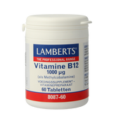 Lamberts Vitamine B12 methylcobalamine 1000mcg 60 Tabletten