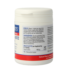 Lamberts Vitamine B12 1000mcg (methylcobalamine) 60.00 Tabletten