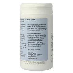 Clinicpacks Vitamine D 1000IE 25mcg 180 Capsules
