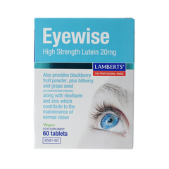 Lamberts Eyewise krachtige luteïne 20mg 60.00 Tabletten