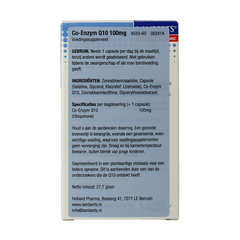 Lamberts Co enzym Q10 100mg 60 Capsules