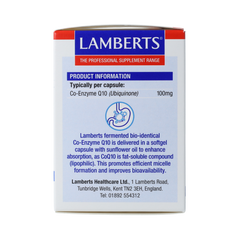 Lamberts Co enzym Q10 100mg 60.00 Capsules