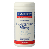 Lamberts L-Glutamine 500mg 90 Vegetarische capsules