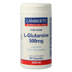 Lamberts L-Glutamine 500mg 90 Vegetarische capsules