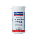 Lamberts L-Carnitine 500mg 60 Vegetarische capsules