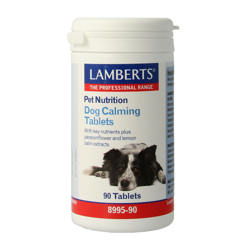 Lamberts Hond (kalmerende tabletten voor dieren) 90 Tabletten
