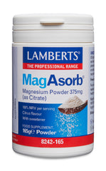 Lamberts MagAsorb (magnesium citraat) poeder 375mg 165 Gram