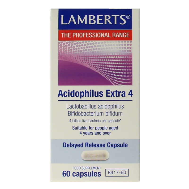 Lamberts Acidophilus Extra 4 60 Capsules