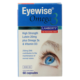 Lamberts Eyewise krachtige luteïne 20mg met omega 3 60.00 Capsules
