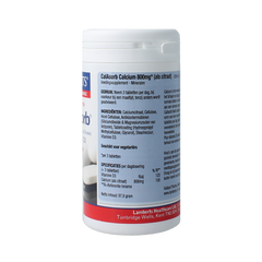 Lamberts Calasorb (calcium citraat) & Vitamine D3 60 Tabletten