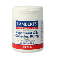 Lamberts Pepermuntolie 100mg 90 Capsules