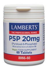 Lamberts Vitamine B6 (P5P) 20mg 60 Tabletten