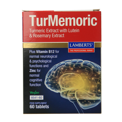 Lamberts Turmemoric met curcuma, luteïne en rozemarijn 60.00 Tabletten