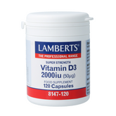 Lamberts Vitamine D3 2000IE 50mcg 120.00 Capsules