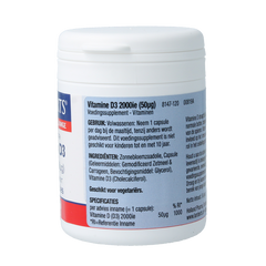Lamberts Vitamine D3 2000IE 50mcg 120.00 Capsules