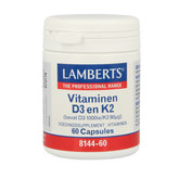 Lamberts Vitamine D3 1000IE en K2 90mcg 60 Capsules