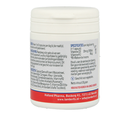 Lamberts Vitamine D3 1000IE en K2 90mcg 60 Capsules