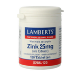 Lamberts Zink citraat 25mg 120 Tabletten