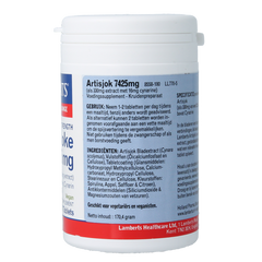 Lamberts Artisjok extract 180.00 Tabletten