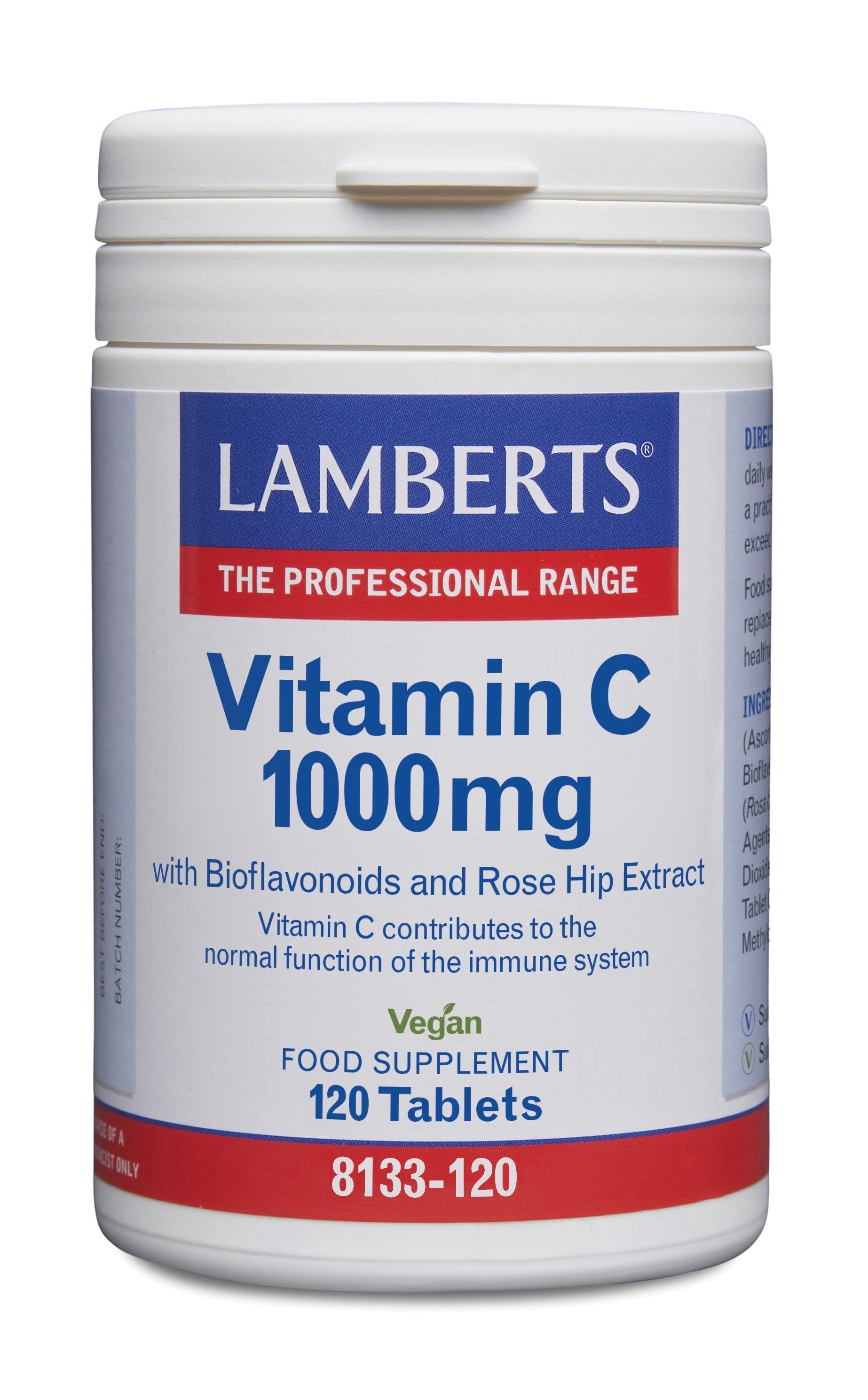 Lamberts Vitamine C 1000mg & bioflavonoiden 120 Tabletten