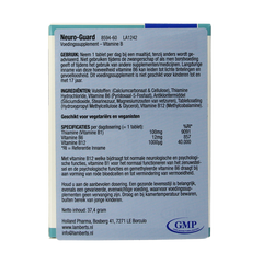 Lamberts Neuro-Guard met vitamine B1, B6 en B12 60.00 Tabletten
