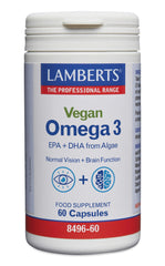 Lamberts Omega 3 vegan 60.00 Capsules