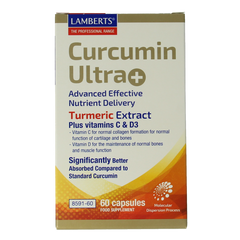 Lamberts Curcumine ultra+ 60 Capsules