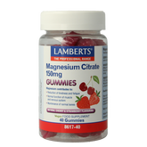 Lamberts Magnesium citraat gummies 40 Gummies