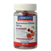 Lamberts Magnesium citraat gummies 40.00 Gummies