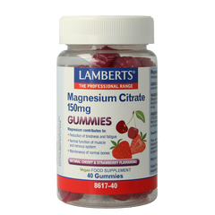 Lamberts Magnesium citraat gummies 40 Gummies