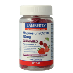 Lamberts Magnesium citraat gummies 40.00 Gummies