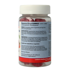 Lamberts Magnesium citraat gummies 40 Gummies