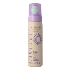 Sunkissed Self tan mousse dark 200 Milliliter